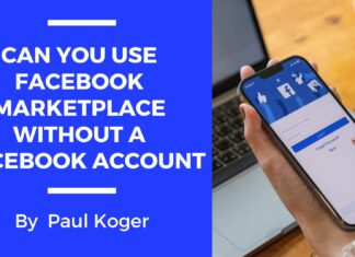 can you use facebook marketplace without a facebook account